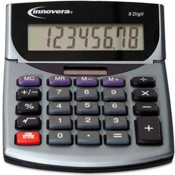 Innovera Innovera® 15925 Portable Minidesk Calculator, 8-Digit LCD 15927